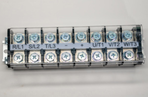 Sced 8 cực khối thiết bị đầu cuối kết nối 25.00 mét CE CUL PC đường sắt khối thiết bị đầu cuối với bìa có thể gắn kết chúng vào hướng khác nhau - Product Image 2