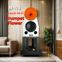DH-03 Nouvelle paire d'enceintes bibliothèque audiophiles 2 voies de 8 pouces, son allemand de qualité Hi-Fi pour l'audio domestique haute fidélité