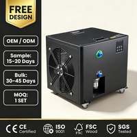 Refroidisseur d'eau portable intelligent, moderne et écologique, avec thermostat autonome, pour bain de glace et récupération musculaire, générateur d'ozone