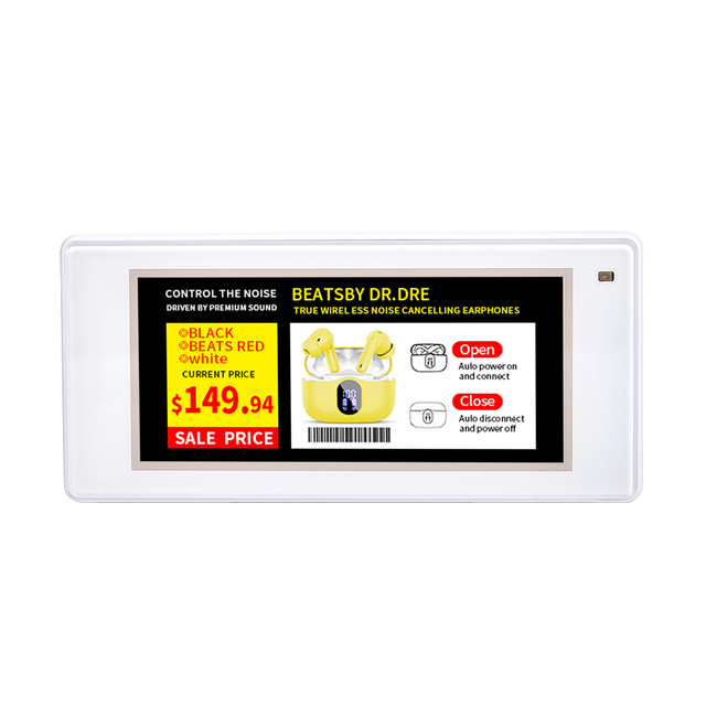 Electronic Shelf Label 2.9 Inch Bluetooth Digital Poster Plastic Price Tag for Supermarket Shopping Mall & Retail Store