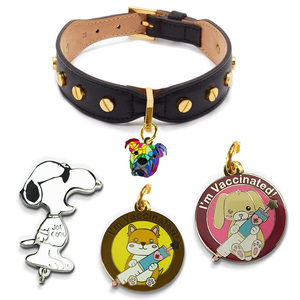 Etiqueta de identificación personalizada para perro cachorro gato placa de identificación colgante etiquetas antipérdida para <span class=keywords><strong>collar</strong></span> GRIL niño perros accesorios para mascotas - Product Image 2
