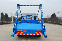 Camion benne basculante Dongfeng 8M3 10m3 à bras articulé 4x2, moteur diesel manuel, pour collecte de déchets