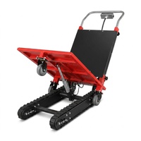 Chariot à main électrique pour monter les escaliers, chariot motorisé robuste pour déplacer des boîtes, des réfrigérateurs, utilisation en entrepôt