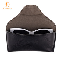 Étui à lunettes en cuir de qualité supérieure, emballage cadeau de luxe, pochette portable pour lunettes de soleil avec chiffon de nettoyage, vente en gros, personnalisation