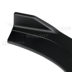 Carbon Fiber Look/Black Front Bumper Splitter Lip <b>Diffuser</b> Spoiler <b>for</b> Volkswagen <b>for</b> VW Golf MK7 MK7.5 GTI GTR GTD 2014-2019 - Product Image 6