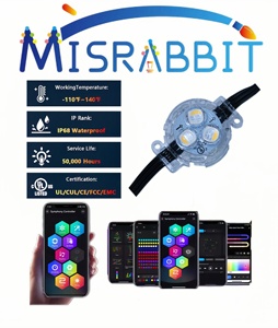 Misrabbit lễ hội 0.96W 12V 30mm ucs2904 RGBW ngoài trời giáng sinh vĩnh viễn ánh sáng không thấm nước theo dõi ánh sáng IP68 đèn giáng sinh - Product Image 6