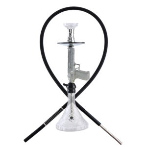 Hookah Resin Bentuk <span class=keywords><strong>Pistol</strong></span> Fancy Desert Eagle - Set Shisha <span class=keywords><strong>Pistol</strong></span> Berlian Baru untuk Merokok Air - Product Image 3