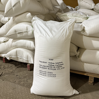 Dernière production en vrac de sacs tissés de 25 kg, couleur blanche, poudre de lessive écologique au citron pour détachant