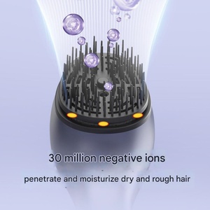Peigne de soin capillaire à lumière rouge avec fonction vocale intelligente pour usage domestique, masseur de cuir chevelu - Product Image 4