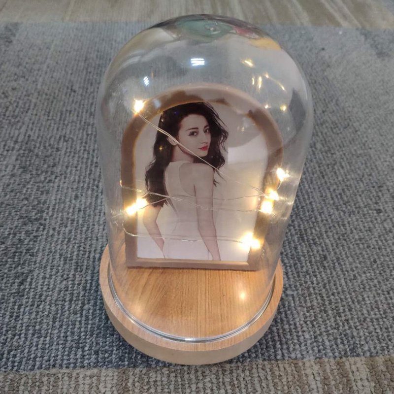 XZ-19-05 Новое поступление Размер 12,5*18 см сублимаций заготовок светодиодный дисплей фоторамка со светодиодными огнями для украшения дома