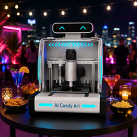Imprimante 3D automatique pour l'art du sucre, machine interactive de fabrication de bonbons, imprimante alimentaire comestible de table pour les mariages, les événements et les fêtes