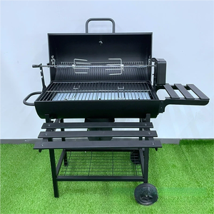 Four <span class=keywords><strong>à</strong></span> rôtir de camping en plein air, four <span class=keywords><strong>à</strong></span> rôtir et <span class=keywords><strong>à</strong></span> griller, four <span class=keywords><strong>à</strong></span> barbecue au charbon de bois de style américain, grand barbecue automatique pour la maison - Product Image 5