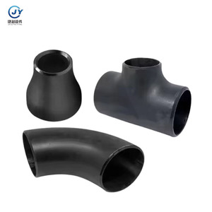 Ansi b16.9 áp lực cao thép carbon chống ăn mòn phụ kiện đường ống sch20 sch40 ASME A234 90 180 độ khuỷu tay sơn - Product Image 2
