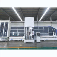 Máquina CNC de Perforación, Fresado, Pulido y Biselado Vertical para Ventanas y Puertas