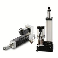 Cilindros Telescópicos de Gran Empuje y Alta Precisión, Actuador Lineal, Cilindro Hidráulico Eléctrico de Acero con Servomotor Incluido