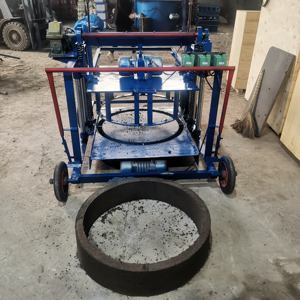 Moules personnalisés pour produire des produits de tuyau de ponceau en ciment d'un diamètre de 1 mètre et d'une hauteur de 30 centimètres.br ick machine - Product Image 2