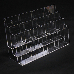 Tùy Chỉnh Đa Tầng Và Cột <span class=keywords><strong>Acrylic</strong></span> Đa Tài Liệu Tập Tin Thẻ Giấy Đánh Dấu Bút Tờ Rơi Hiển Thị Logo In Ấn - Product Image 1