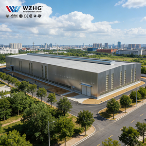 Almacén Prefabricado Económico con Superficie Galvanizada para Uso en Hangares, Oficinas y Apartamentos, Certificado ISO, Vida Útil de 50 Años - Product Image 1