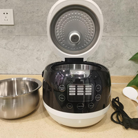Cuiseur à riz IH 3L 1200W avec cuve intérieure en acier inoxydable 304 antiadhésive, maintien au chaud 24h, panneau tactile IMD, cuisson rapide du riz, soupes, ragoûts et cuisson vapeur