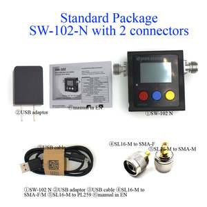 Phạm Vi Công Suất Có Thể Đo Được 0-120W Máy Kiểm Tra Sw-102 Surecom Máy Phân Tích Tần Số Kiểm Tra Vô Tuyến Di Động 2 Chiều - Product Image 5