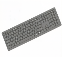 Tmice CK300 Chocolate Flat Keycap Silent Keyboard AI Copilot Hotkey Multi Connection for Business Home Use