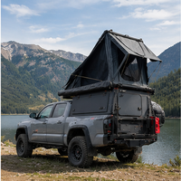 Tente de toit rigide quatre saisons à ouverture automatique, imperméable, pour 3 à 4 personnes, pour SUV, pick-up, 4x4, camping, voyage tout-terrain