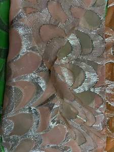 Lurex Jacquard Somali Dirac Tissu Métallique Teinture-Soie pour Grandes Quantités Utilisées dans les Robes de Mariage Saris Filles Ensemble Inclus - Product Image 5