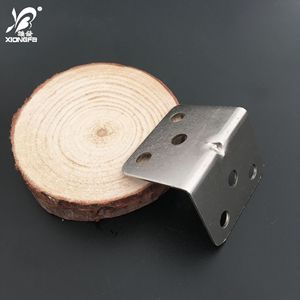 ขายึดเหล็กทรงตัวแอล 90 องศา 6 รู รุ่น Male Hair 3412 สำหรับตู้เฟอร์นิเจอร์ - Product Image 2