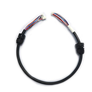 Arnés de cableado electrónico de PVC personalizado de 4 pines 0,3mm 2/12C AVVR 0,3mm 2/12C Prensaestopas con 2x7P VH3.96 - Product Image 2