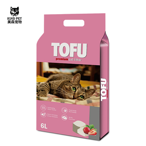 Litière pour <span class=keywords><strong>chat</strong></span> au tofu de qualité supérieure: à base de plantes et écologique, <span class=keywords><strong>achat</strong></span> direct en usine-pas d'intermédiaires - Product Image 2