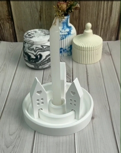 Tự làm cao cấp nguyên liệu dễ dàng để làm không độc hại thạch cao sinh thái đúc bột cho độc đáo thạch cao người giữ ngọn nến - Product Image 5