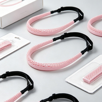 Bandeau anti-transpiration respirant imprimé en 3D, lavable, avec revêtement anti-odeur, design personnalisable, déflecteur de chaleur, température 80°C pour