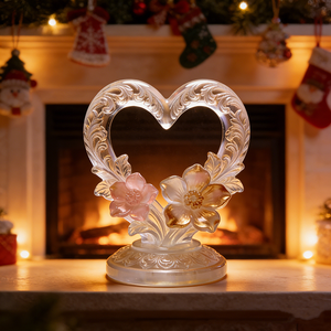 Statuette di Cuori in Resina Dear Lovers all'Ingrosso, Decorazioni da Tavolo per Matrimoni, Regali e Souvenir Artigianali per Coppie - Product Image 6
