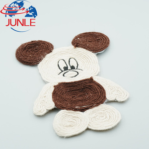 Vente en gros de motifs animaux tricotés Applique Crochet Patch pour vêtement - Product Image 2