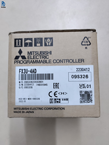 โมดูลอินพุตแบบอะนาล็อก 4 ช่อง FX3U-4AD สำหรับวัดแรงดันและกระแสไฟฟ้าสำหรับ PLC - Product Image 1