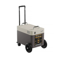 Générateur solaire 6KW/8KW avec batterie LiFePO4, contrôleur MPPT, onduleur à onde sinusoïdale pure, démarreur de secours, lampe torche, port RV