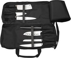 Échantillon gratuit Sac à outils de chef professionnel 4 poches Étui de rangement pour couteaux Toile de sac à outils de couteaux - Product Image 3