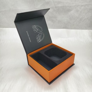 Caja Rígida Morada Personalizada, Ecológica y Reciclable, Diseño Autoensamblable, Puertas Dobles, Impresión <span class=keywords><strong>a</strong></span> Cuatro Colores, Logotipo Estampado en Caliente, para <span class=keywords><strong>Regalo</strong></span> - Product Image 2