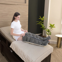 Système de thérapie par compression Air Recoveri, bottes de récupération sportive, pompe DVT, appareil de physiothérapie, appareil de massage des pieds et des jambes, 30-240 mmHg