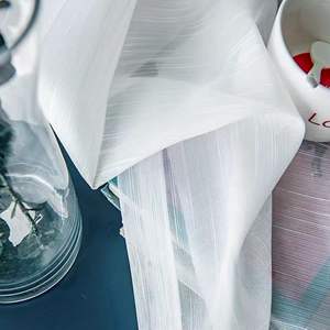 Cortina textil para decoración del hogar, tul de red para ventana, venta al por mayor - Product Image 2