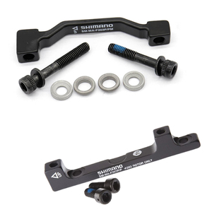 อะแดปเตอร์ดิสก์เบรก <span class=keywords><strong>SHIMANO</strong></span> PM A pillar สำหรับจานเบรกขนาด 180 มม. 203 มม. รุ่น <span class=keywords><strong>RT86</strong></span> RT81 RT56 F180P/P2 F203P/PM F203P/P - Product Image 1