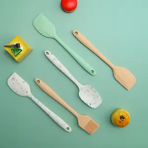 Silicone phết bàn chải Pastry bàn chải chịu nhiệt Silicone cao cấp nấu ăn Bàn chải cho BBQ nhà bếp nấu nướng và nướng