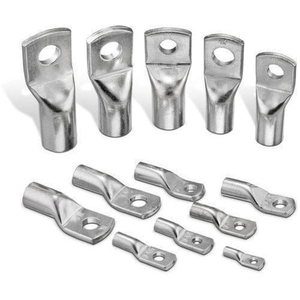 Terminales de Anillo de Cobre/Aluminio Chapados en Oro para Conexión de Cables de Batería SC16-8, Orificio de 16mm, 8mm, 800V, Cobre - Product Image 1
