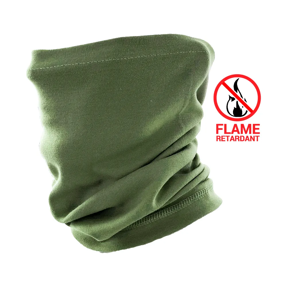 CAT 2 Arc Flash Flame Resistant Face cover Neck Gaiter Guard Cover Bandanas Tube Neck Gear Muffler Welding Working