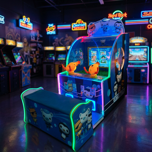 Máquina recreativa de disparos de agua Frozen Sharp Shooter con pantalla de 32 pulgadas, juego para 2 jugadores, 550W - Product Image 4