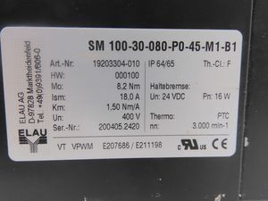 SM 100-30-080-P0-45-M1-B1, ELAU - Product Image 2