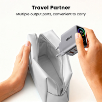 Chargeur mural USB-C PD Gan portable Tommox 65W, chargeur rapide de type C pour ordinateur portable/tablette/téléphone Iphone iPad MacBook 65W Usb c Charger