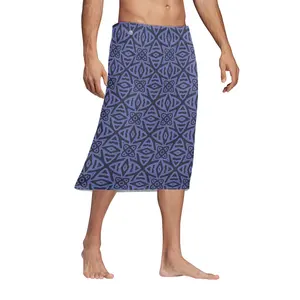 High Quality Men's Hawaiian Sarong for Men Malaysia Tribal Floral Print Traditional Clothing Dresses Wrap Pareo Sarong Skirt