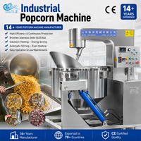 Machine à Popcorn Industrielle Automatique Commerciale en Promotion – Ligne de Production Électrique pour Usine de Snacks CE