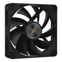 Ventilateur de boîtier d'ordinateur Coolleo N25 avec roulement FDB, refroidisseur d'air, ventilateur de refroidissement du processeur, radiateur, ventilateur de châssis longue durée, silencieux, haute performance